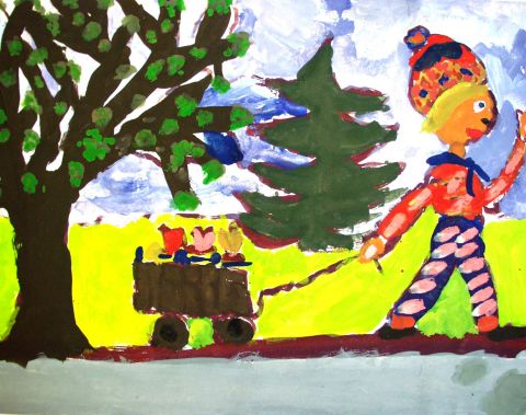 Archiv-Bild „Ich sammle Altstoffe“