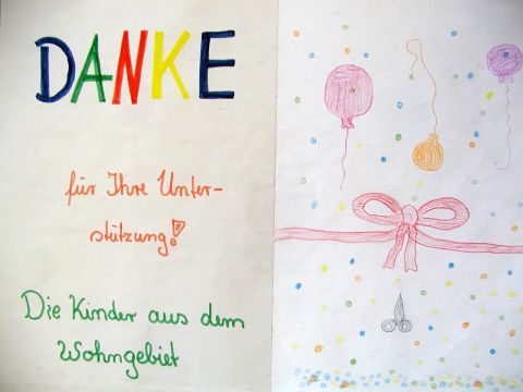 Archiv-Bild „Danke“