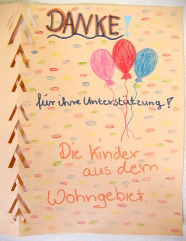 Archiv-Bild „Danke“