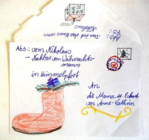 Archiv-Bild „Brief vom Nikolaus“