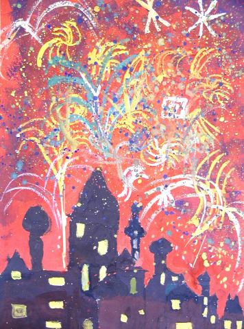 Archiv-Bild „Feuerwerk“