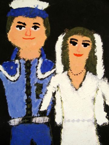 Archiv-Bild „Brautpaar“