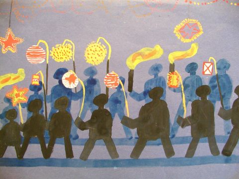 Archiv-Bild „Lampionumzug“