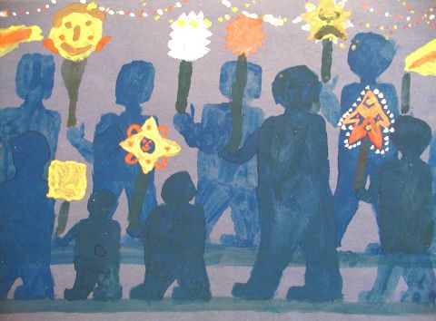 Archiv-Bild „Lampionumzug“