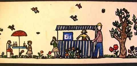 Archiv-Bild „Erfurter Frühling und Eisessen“