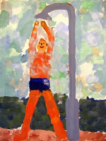 Archiv-Bild „Unter der Dusche“