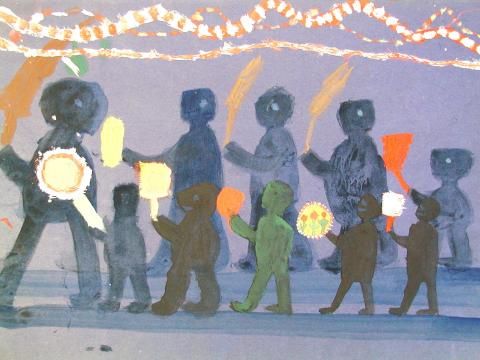 Archiv-Bild „Lampionumzug“