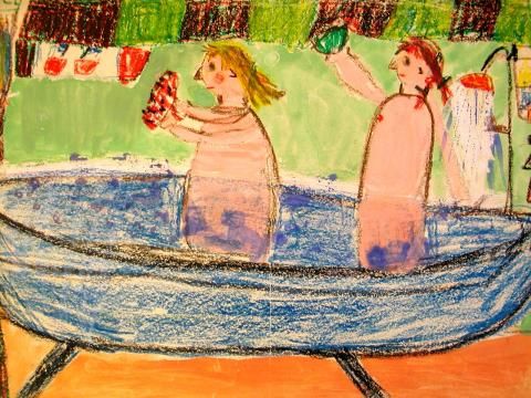 Archiv-Bild „In der Badewanne“