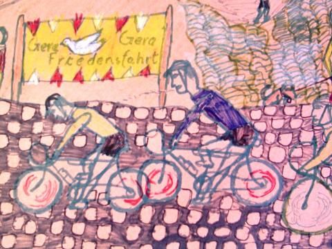 Archiv-Bild „Friedensfahrt in Gera“