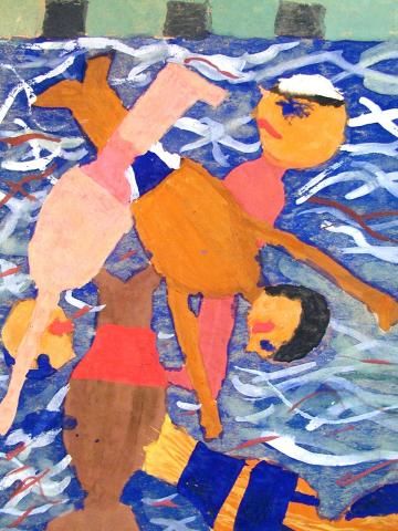 Archiv-Bild „Im Schwimmbecken“