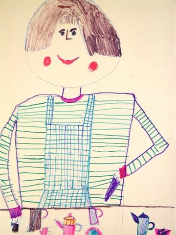 Archiv-Bild „Ich decke den Tisch“