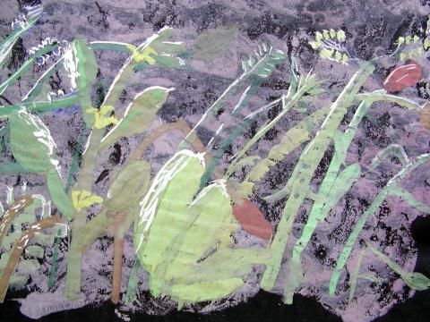 Archiv-Bild „Mein kleines Rasenstück bei Gewitter“