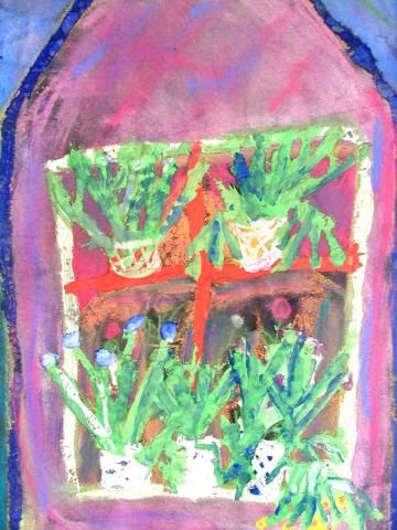 Archiv-Bild „Blumenfenster“