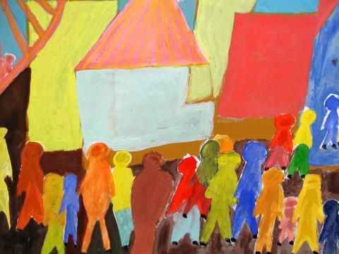 Archiv-Bild „Auf dem Rummel“