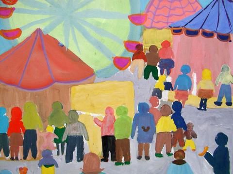 Archiv-Bild „Auf dem Rummel“