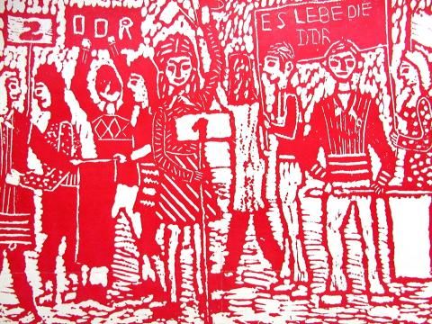 Archiv-Bild „Es lebe die DDR“