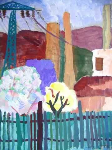 Archiv-Bild „Blick über den Gartenzaun“