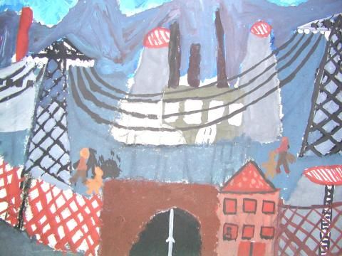 Archiv-Bild „Fabriklandschaft“