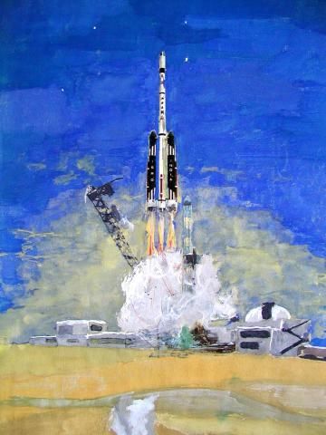 Archiv-Bild „Raketenstart“