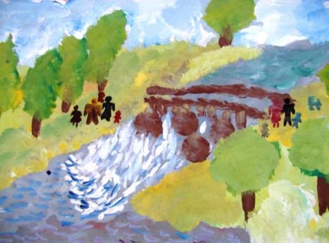 Archiv-Bild „Brücke über die Gera“