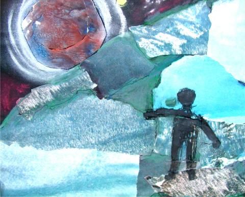 Archiv-Bild „Kosmonauten erleben den Anblick eines fremden Planeten“