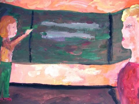 Archiv-Bild „Elternberuf: Lehrerin“