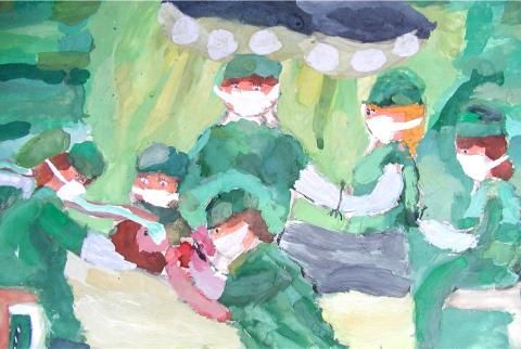 Archiv-Bild „Der Arzt bei der Operation“