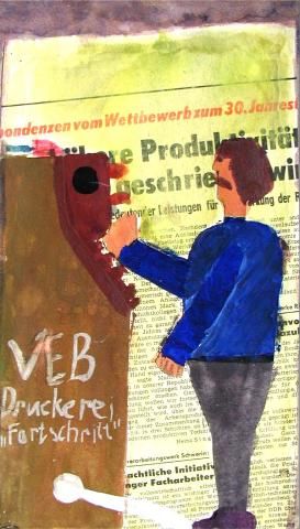 Archiv-Bild „VEB Druckerei“