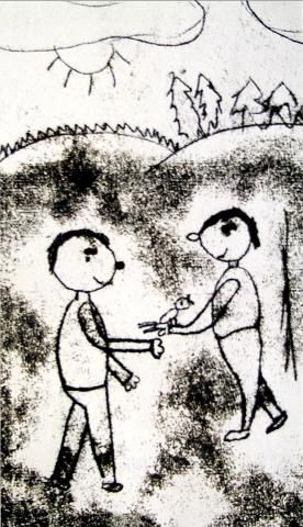 Archiv-Bild „Spiel mit dem Vogel“