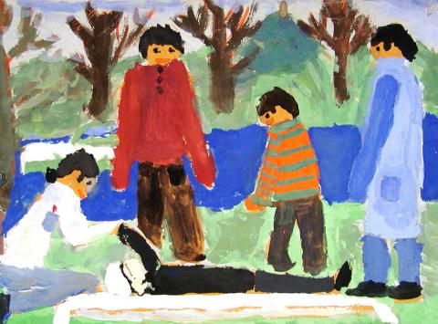 Archiv-Bild „Erste Hilfe für Verkehrsverletzte“