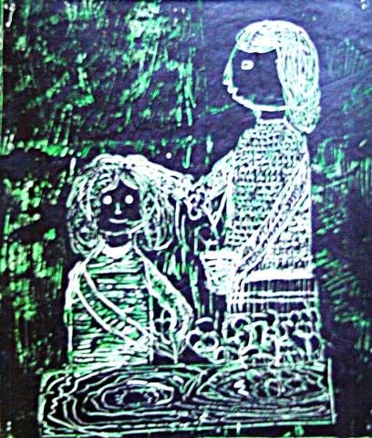 Archiv-Bild „Blumen pflanzen“