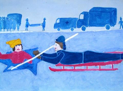 Archiv-Bild „Hilfe für den Eingebrochenen“