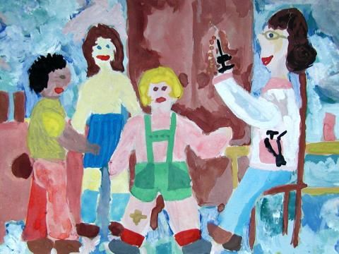 Archiv-Bild „Die gesundheitliche Betreuung in der Schule“