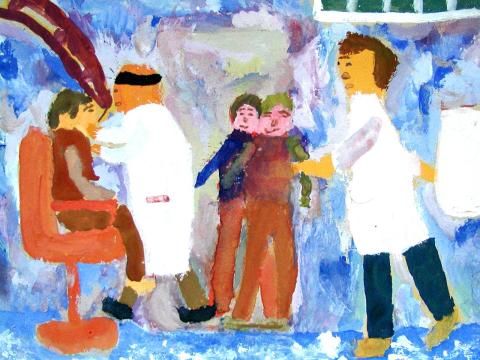 Archiv-Bild „Die gesundheitliche Betreuung in der Schule“