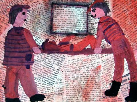 Archiv-Bild „Zugunglück in Ungarn“