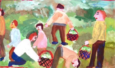 Archiv-Bild „Kartoffelernte“