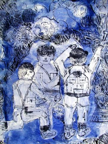 Archiv-Bild „Der sozialistische Mensch erforscht und verändert die Natur“