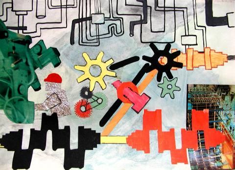 Archiv-Bild „Ich bediene eine komplizierte Maschine“