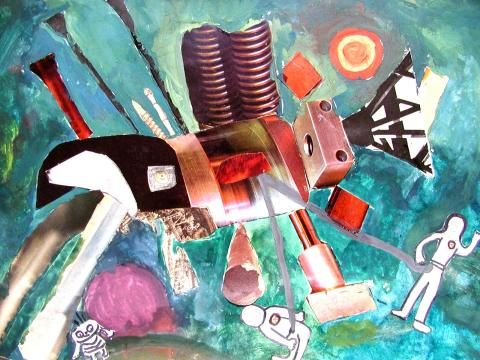 Archiv-Bild „Fantasievolle Raumstation“