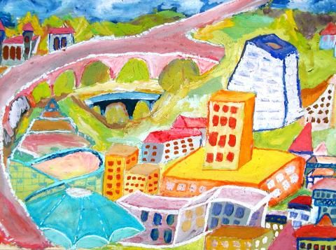 Archiv-Bild „Unsere zukünftige Stadt dient dem Menschen“