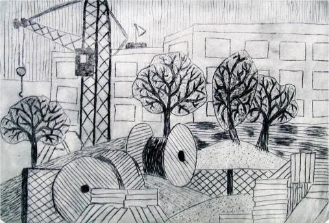 Archiv-Bild „Gothaer Neubaugebiet“