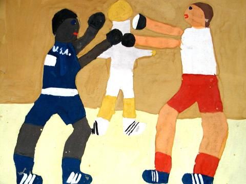 Archiv-Bild „Boxkampf“