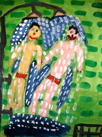 Archiv-Bild „Unter der Dusche“