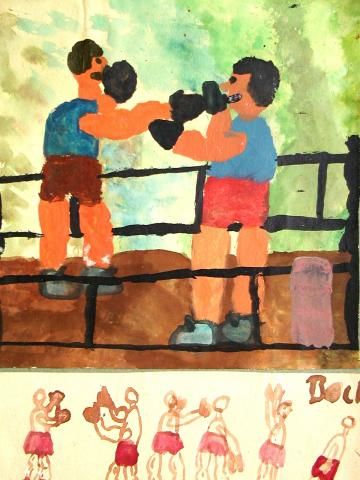 Archiv-Bild „Eine Sportsekunde im Bild - Boxen“