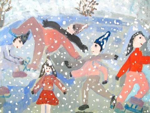 Archiv-Bild „Schlittschuhläufer“