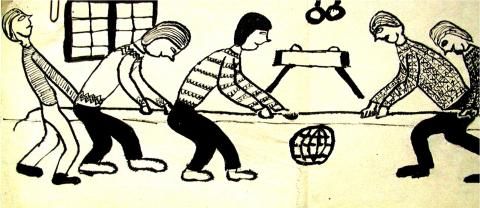 Archiv-Bild „Wer wird Sieger beim Tauziehen?“