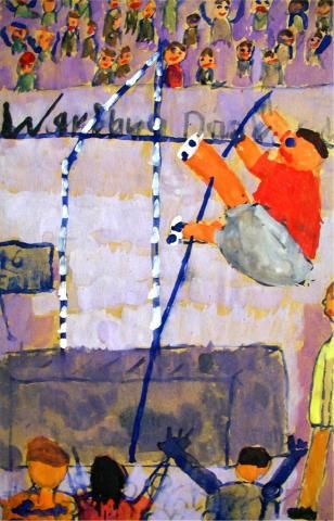 Archiv-Bild „Waghalsige Hochspringer“