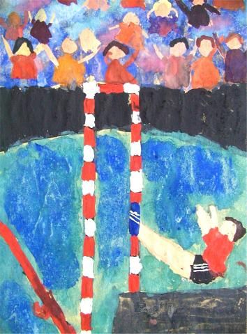 Archiv-Bild „Waghalsige Hochspringer“