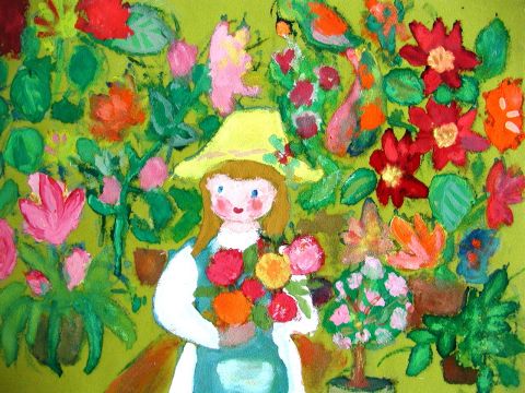 Archiv-Bild „Gärtnerin“