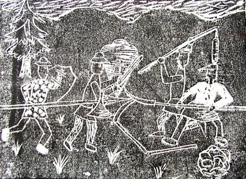 Archiv-Bild „Kampf im Bauernkrieg“